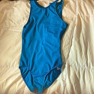 Teal leotard